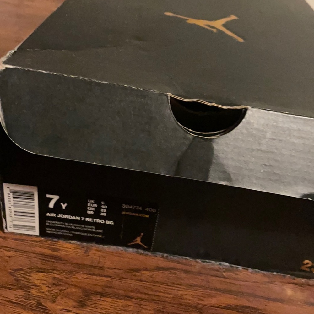 Jordan 7 retro BG size 7y